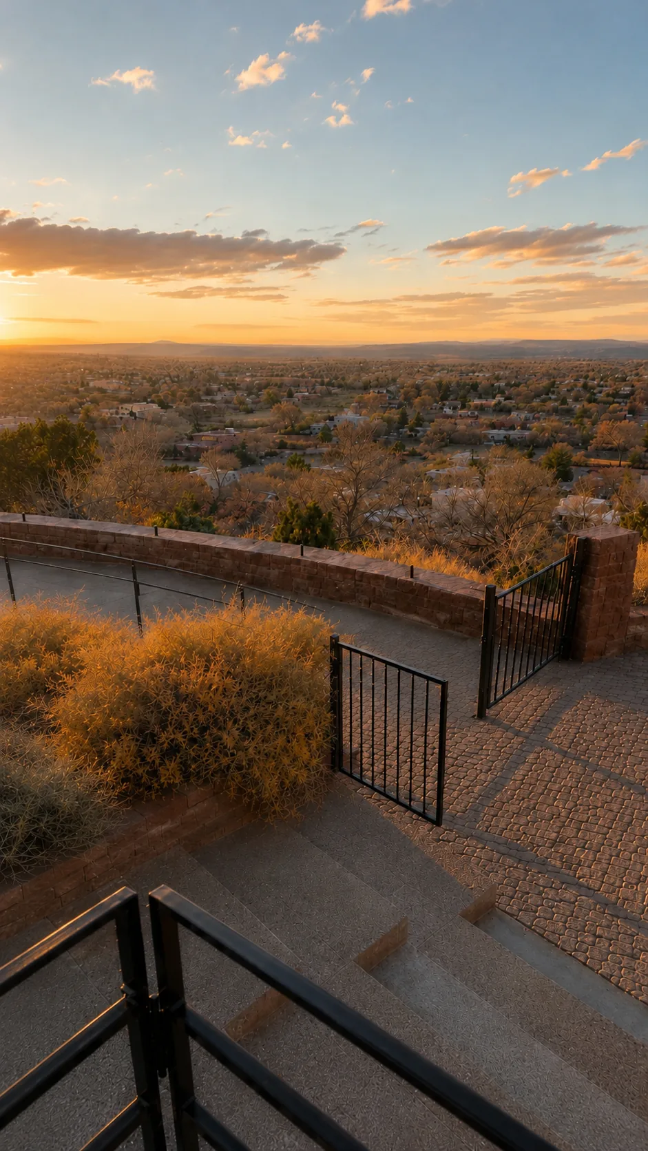 Cross of the Martyrs Overlook, Santa Fe, New Mexico