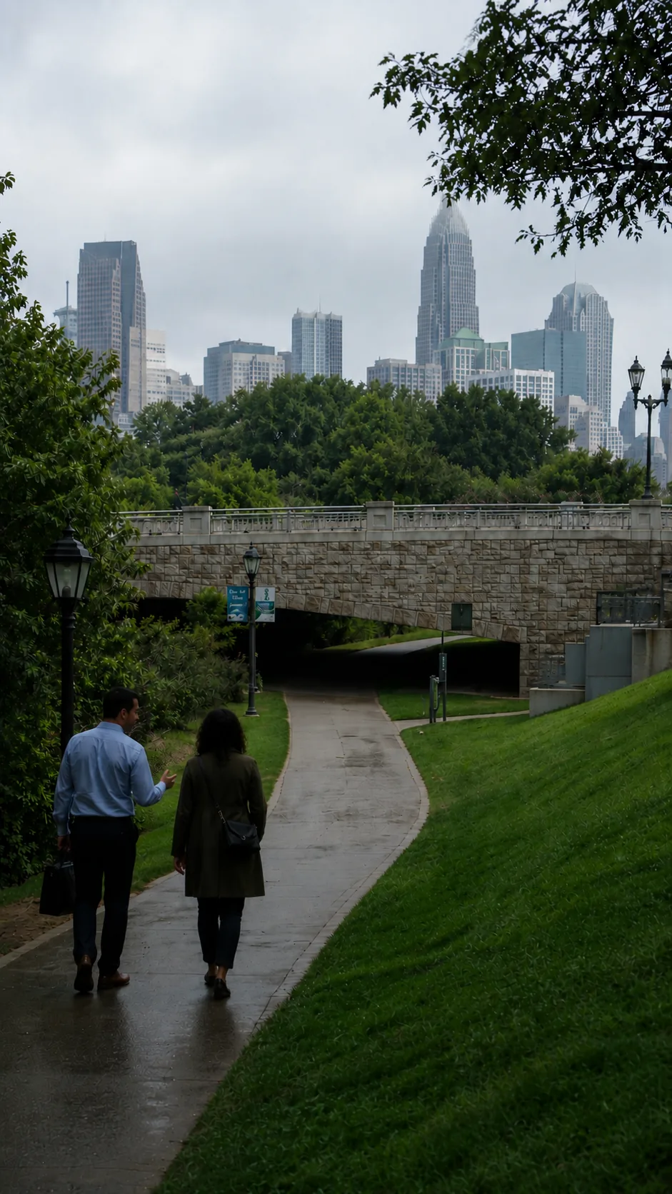 Little Sugar Creek Greenway, Midtown / Metropolitan section, Charlotte, North Carolina