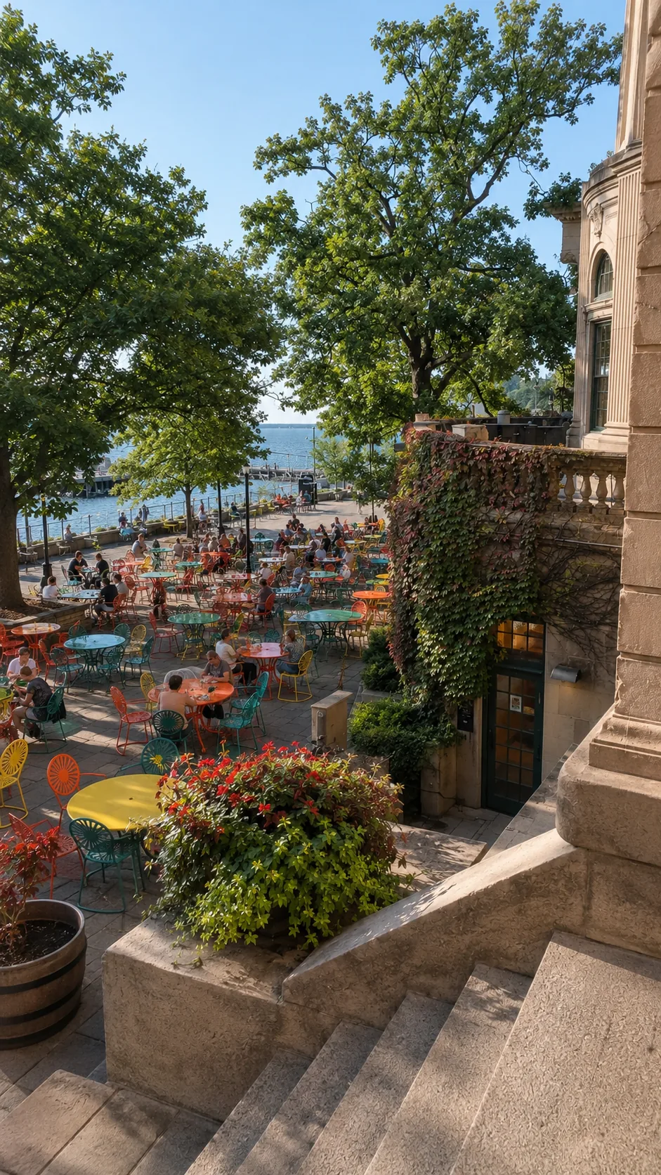 Memorial Union Terrace, Madison, Wisconsin