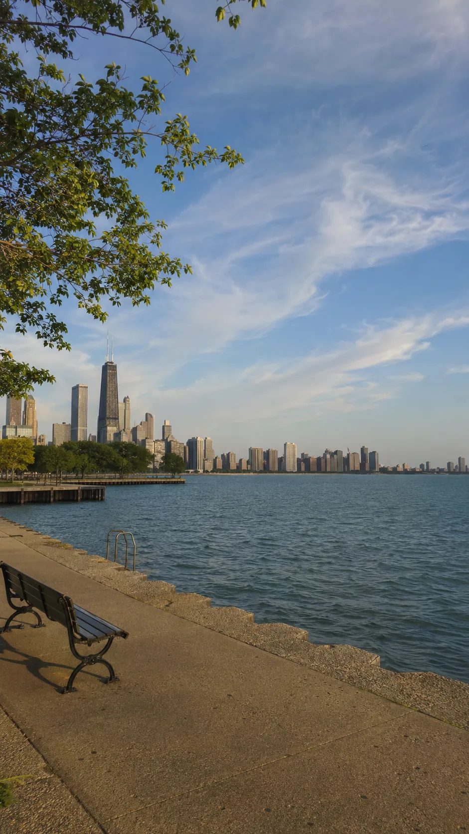 Ohio Street Beach / Streeterville Lakefront, Chicago, Illinois