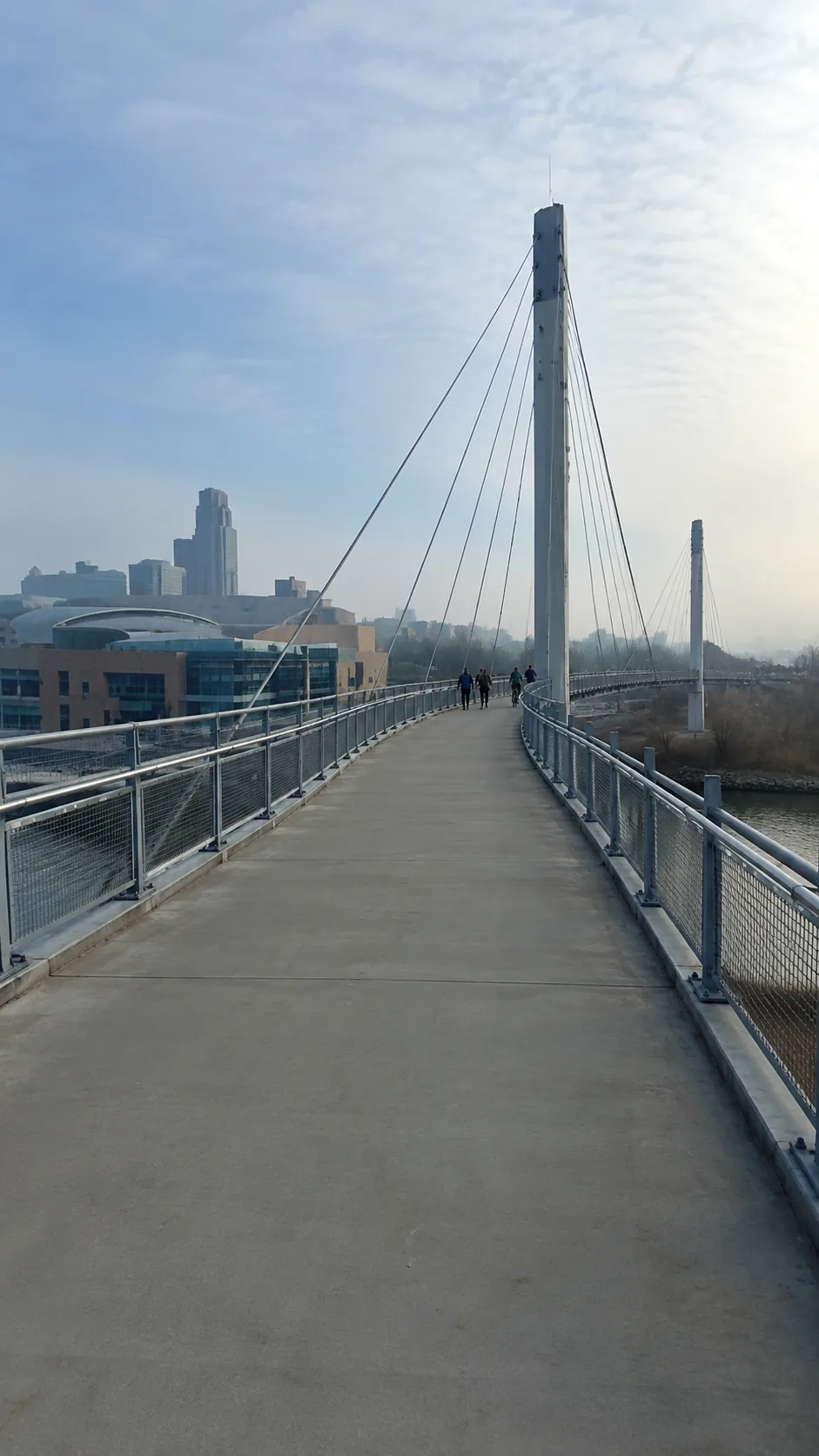Bob Kerrey Pedestrian Bridge, Omaha, Nebraska